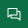 Icon representing communication or messaging support