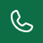 Icon representing phone contact or customer support